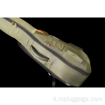 Borsa per chitarra dello zaino verde dell&#39;esercito
